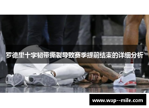 罗德里十字韧带撕裂导致赛季提前结束的详细分析
